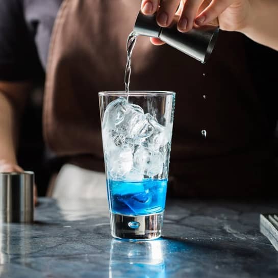 «Голубая Лагуна» алкогольный рецепт с сиропом
