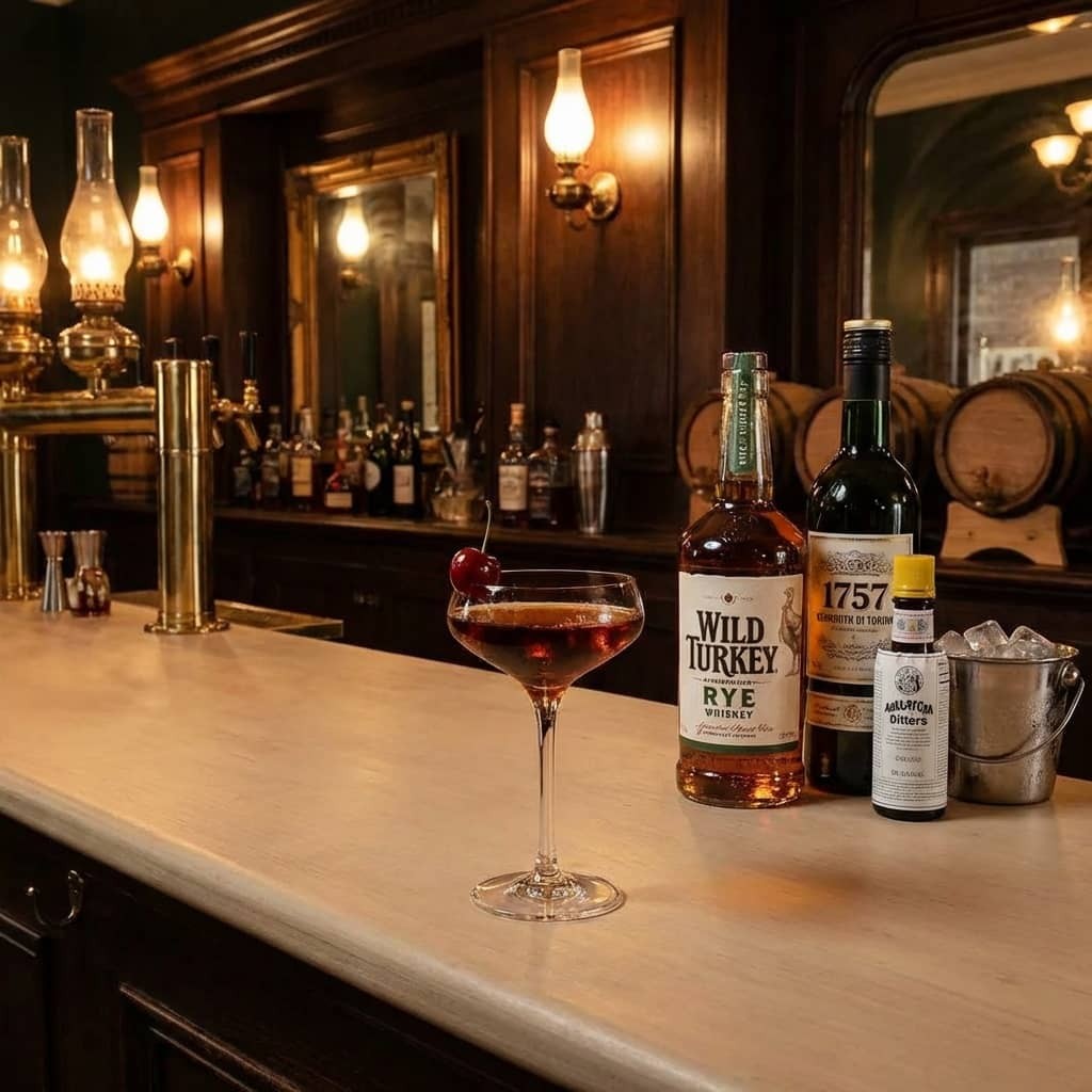 Коктейль Манхэттен (Manhattan)