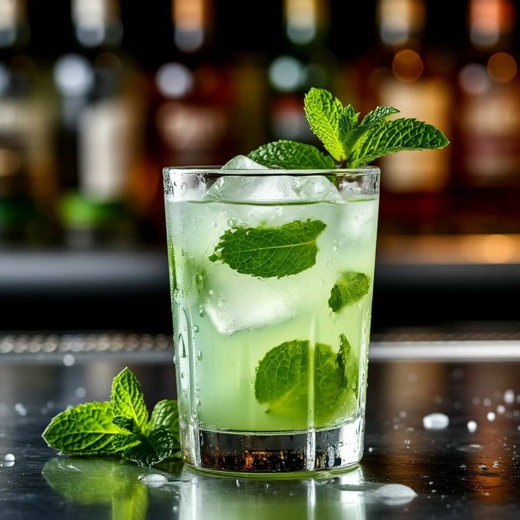 Рецепт коктейля Мятный Джулеп (Mint Julep)