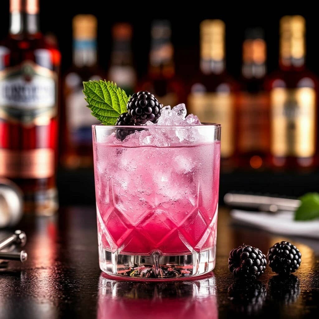 Классический коктейль Брамбл (Bramble)