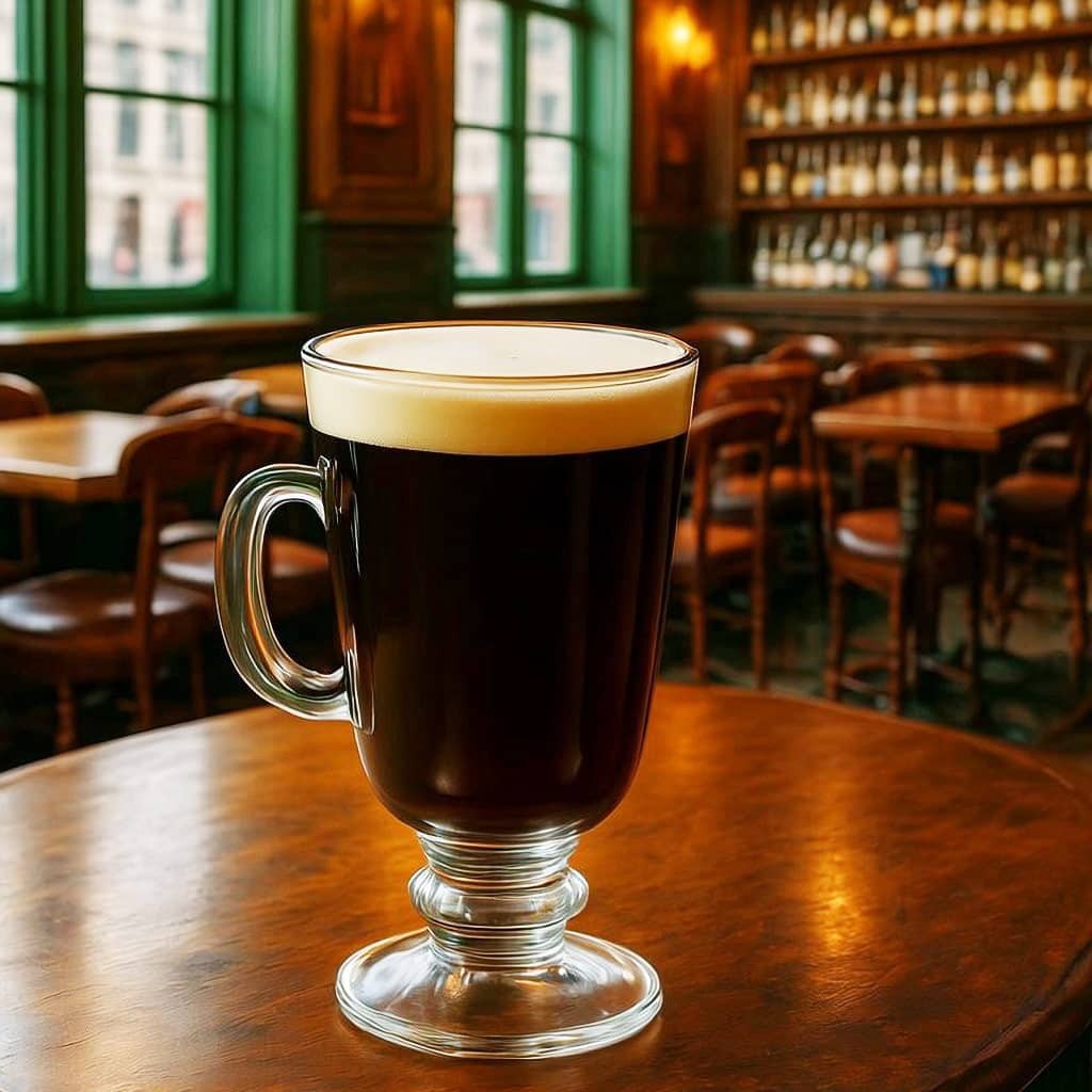 Коктейль Ирландский Кофе (Irish Coffee)