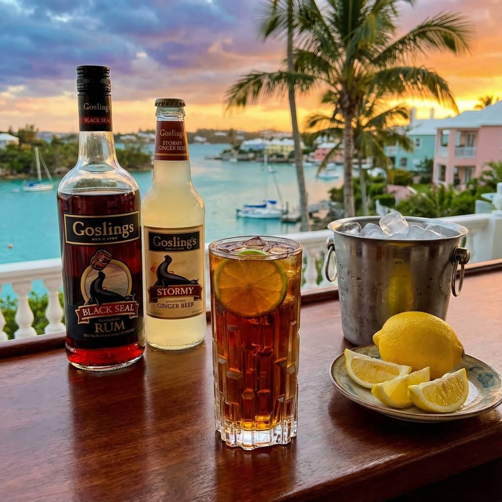 «Тьма и буря»: классический бермудский коктейль