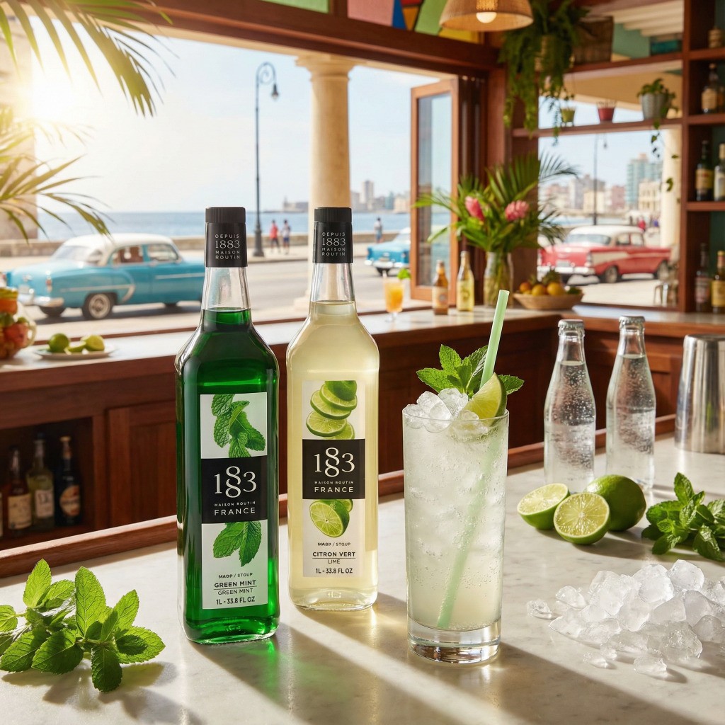 Рецепт безалкогольного Мохито (Mock Mojito) с сиропом