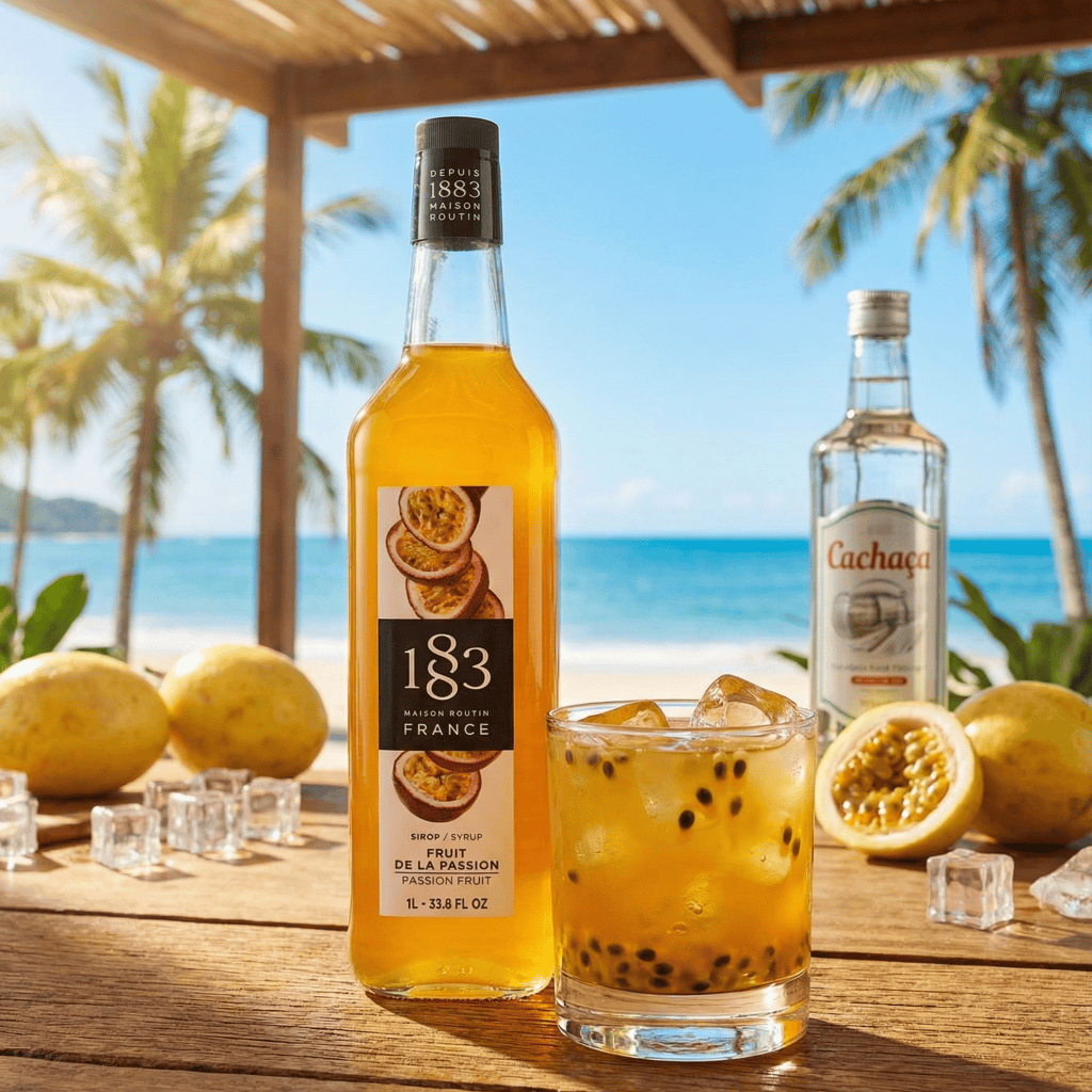 Кайпиринья с сиропом маракуйи: рецепт бразильского коктейля