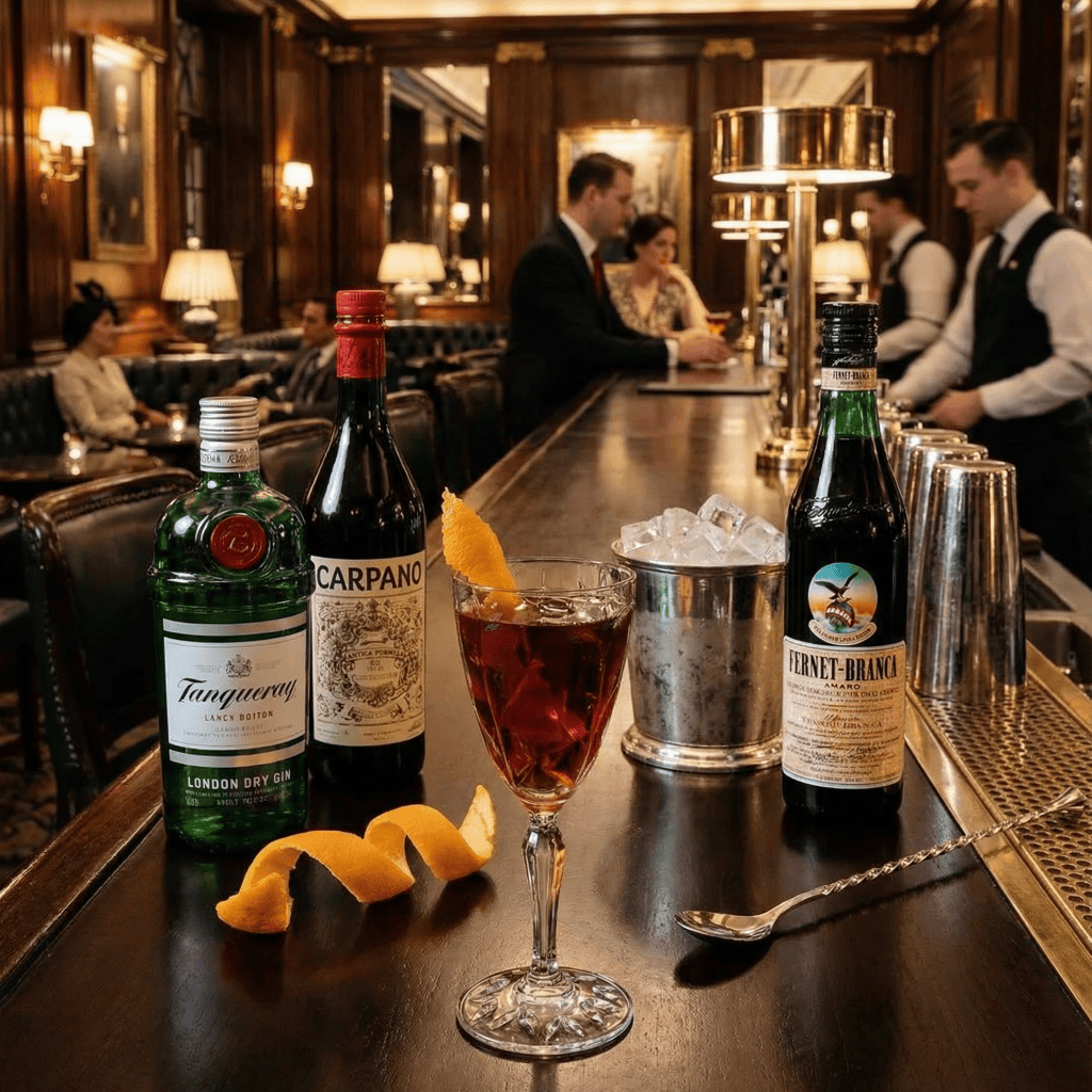 Хэнки Пэнки (Hanky Panky): классический коктейль с джином, верму