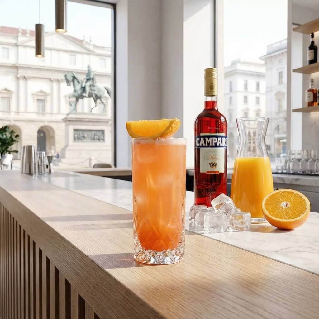 Как приготовить коктейль «Гарибальди»: состав и пропорции